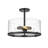 Mabe Glass Semi Flush Mount-1550641148