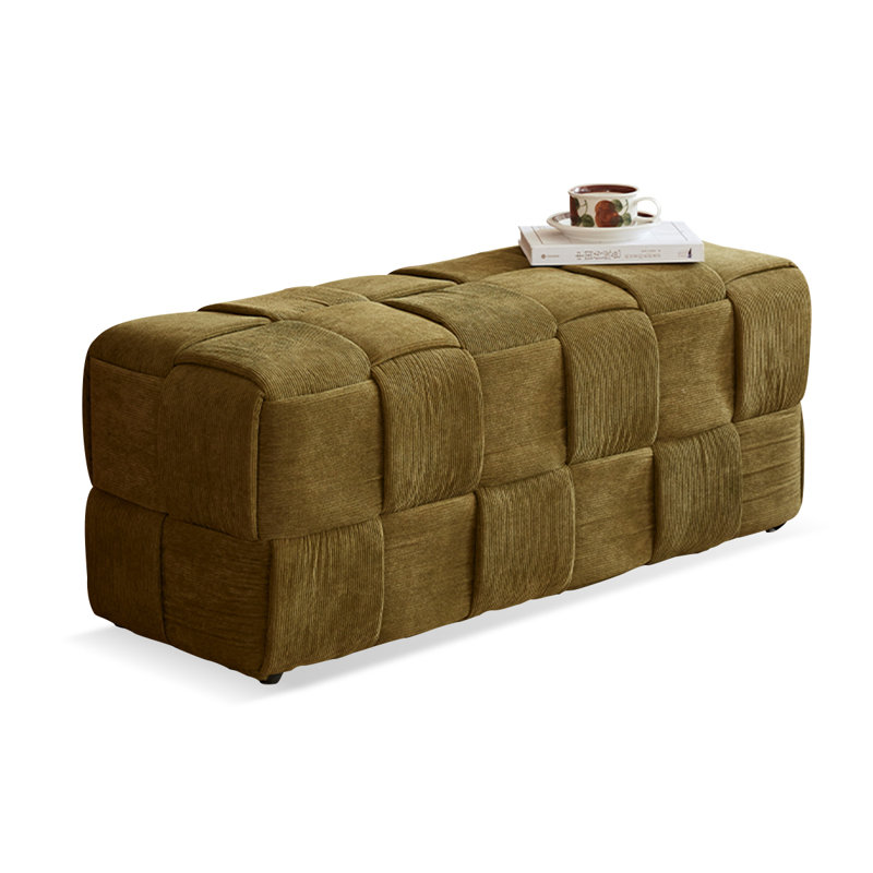 Banc avec revêtement, Vert d’armée