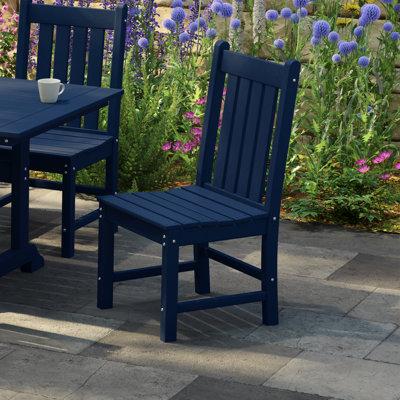 Laguna Plastic Outdoor Dining Side Chair
