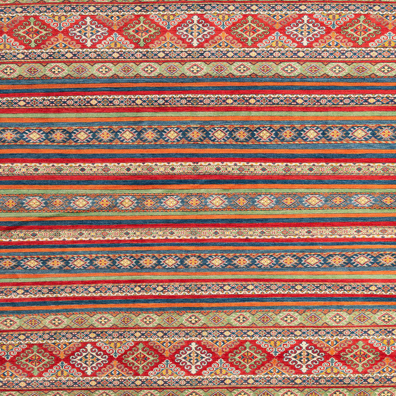 Anglee Southwestern Indoor Rug, Square 3'