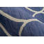 Tapis bleu en laine touffeté à la main Uchida-19233591
