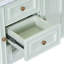 Base de meuble-lavabo simple 35,5 po Caundra en vert seulement