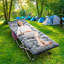 Pliant pour camper, lit robuste avec sac de transport, lit de camp portatif double couche Oxford-68967979