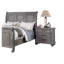 Ensemble de tête de lit FB 3 pièces en chêne gris antique-2094253146