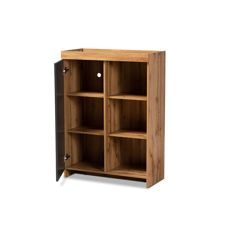Merrick 12 Pair Shoe Storage Cabinet