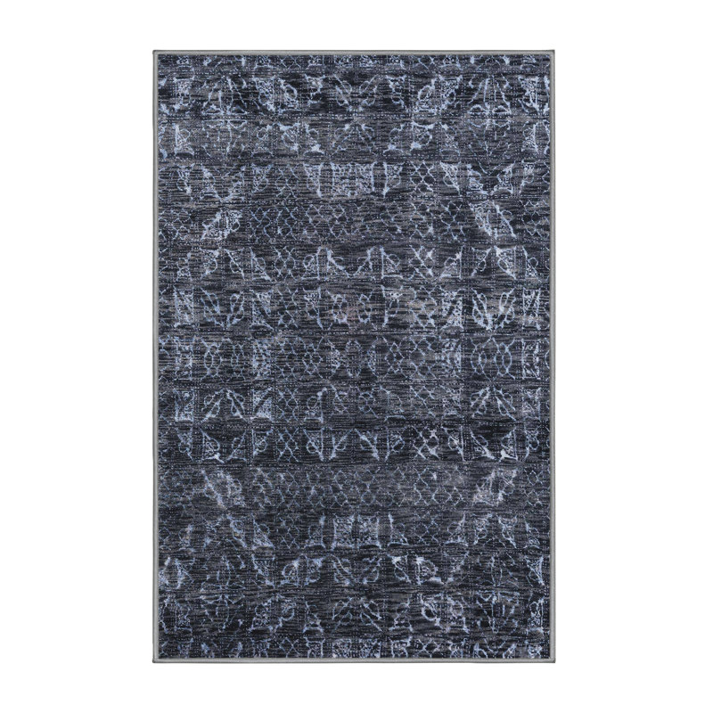 Tapis abstrait moderne 4496, Rectangle 2 pi x 3 pi