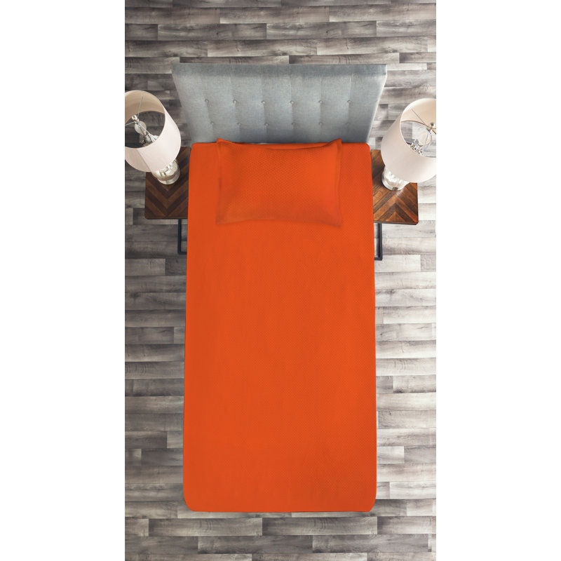 Modern & Contemporary Coverlet, Twin Bedspread + 1 Sham