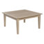 Amina Solid Wood Square Coffee Table