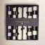 Mini Black And Ivory Dinner Candles Set Of 6