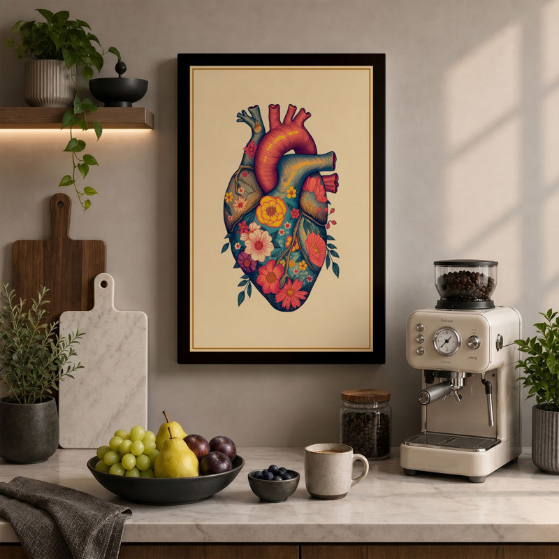 Print, 30x20 - 76.2 x 50.8 cm, Terracotta Border