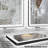 Aevar Super Bright Independent Controlled Front & Back LED Lighted Anti-Fog Aluminum Alloy Framed Tempered Glass Bathroom/Vanity Mirror with ETL & 3-Year Warranty-1268592972