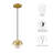 Eclipse Globe Pendant Light In Black-101991420