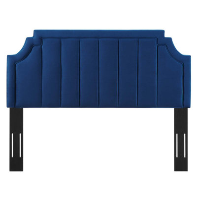 Deltona Light Green Velvet Upholstered King/California King Headboard