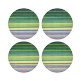 Gradient Greens Pebble 16" Vinyl Placemat
