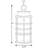 Oak Park Outdoor Hanging Lantern