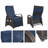 Outdoor Adjustable Patio Lounge Chair-1754016795
