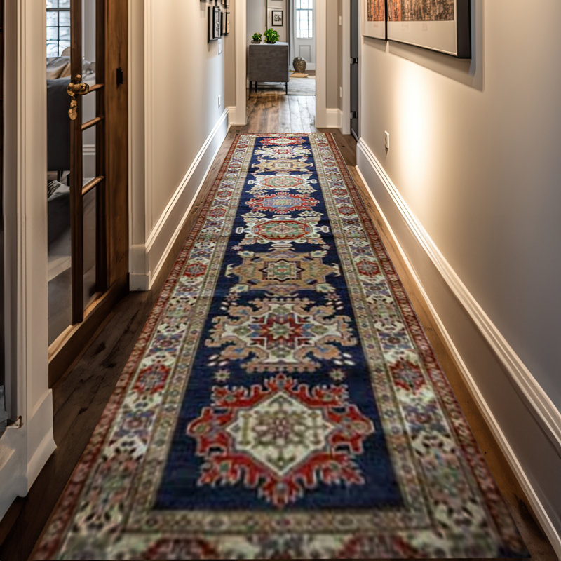 Walton Oriental Area Rug in Light Green/Cream/Beige
