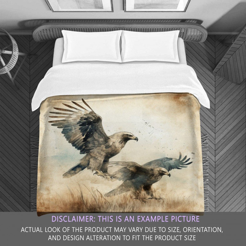 Eagle Wildlife Gyaan Gyaan Bedding, Twin Comforter