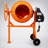 5 Cu. Ft Electric Cement Mixer with Cast-Iron Drum and Steel Frame