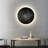 18.5" Round Flush Mount Ceiling Light With Dimmable And Remote Control