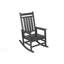 Ensemble de chaises berçantes toutes saisons avec table d'appoint, mobilier de patio 3 pièces confortable et durable, gris-1321779901