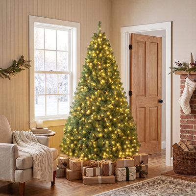 7 FT Pre-Lit Artificial Christmas Tree