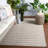 Striped Indoor / Outdoor Rug-652532847