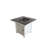 25" H X 30" W Steel Outdoor Fire Pit Table With Lid-767333670-767333673