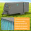 Housses de camping-car pour roulottes de voyage, housse de camping-car robuste de 22 à 24 pi, housse de transport de jouets imperméable extra-épaisse à 7 couches avec 4 housses de pneu, housse de cric et sangles à vent