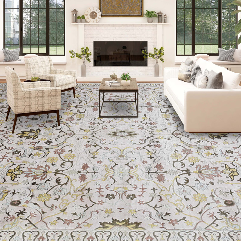 Canterbury Floral Area Rug, Rectangle 2' x 3'