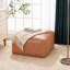 Repose-pieds en cuir synthétique Modern Elegance