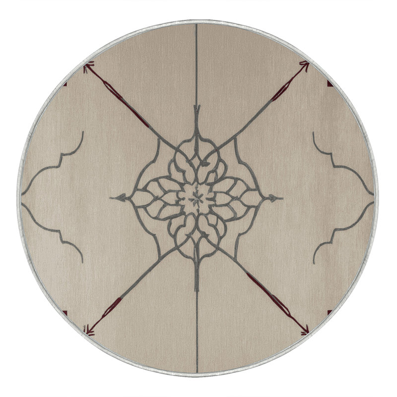 Angular Ascent Rug, Round 7'