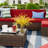 Angeli 8-Person Furniture Sets with Coffee Table, 1 Waterproof Covers-125258629