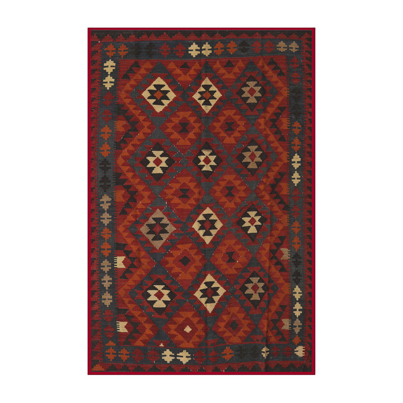 Oriental Indoor Rug, Rectangle 2' x 3'