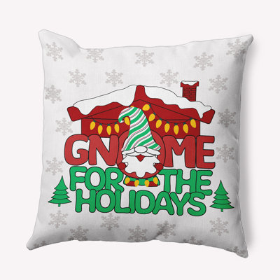 Coussin intérieur / extérieur Gnome for the Holiday