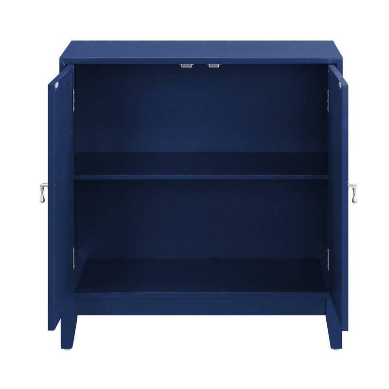Einstein Blue Finish Console Cabinet