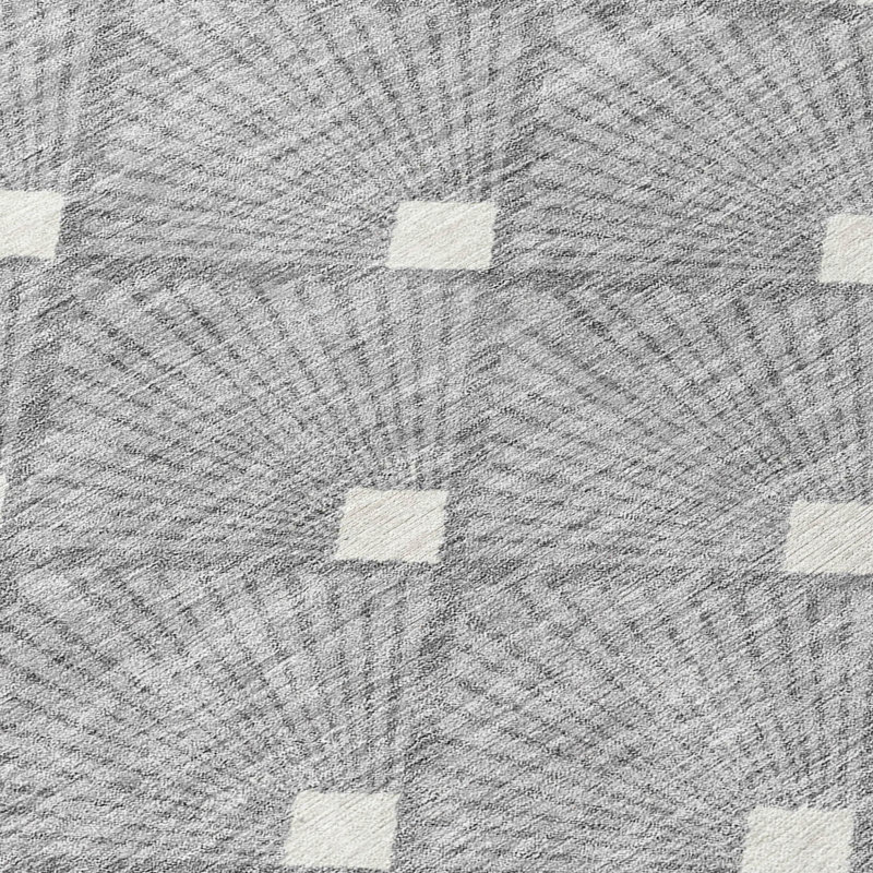 Tapis rond ivoire 8 po