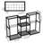 48.5x11.5x31 Inch Garden Tool Storage Organizer Rust Resistance