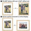 Cadre photo Americanflat - Cadre avec passe-partout - Moulure large - Verre résistant aux chocs-101064366-101064371