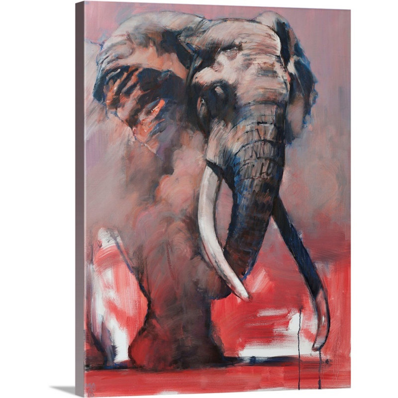" One Tonne Dusting, 2018 " by Mark Adlington Painting Print, Canvas Gallery Wrap, 48" H x 36" W x 1.25" D
