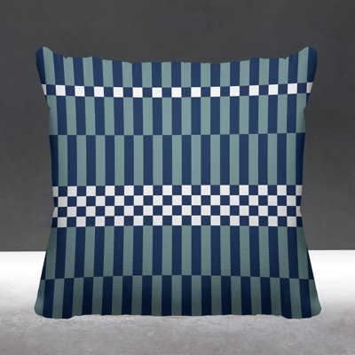 Crystal Kente Inspired Tribal Geometric Indoor Pillow Cover