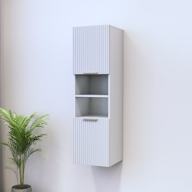 Bibliothèque blanche Madera 13,6 "05, Blanc