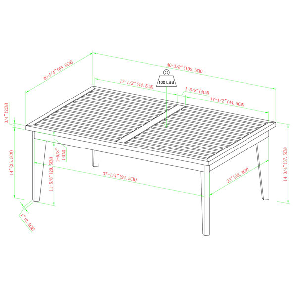 Dimensions du produit