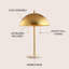 Lampe de table 21 po Marr-880490086