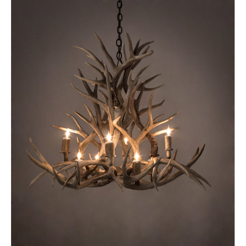 Rustic Lodge 8 - Light Chandelier