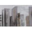 Hand -painted acrylic painting Between Skyscrapers