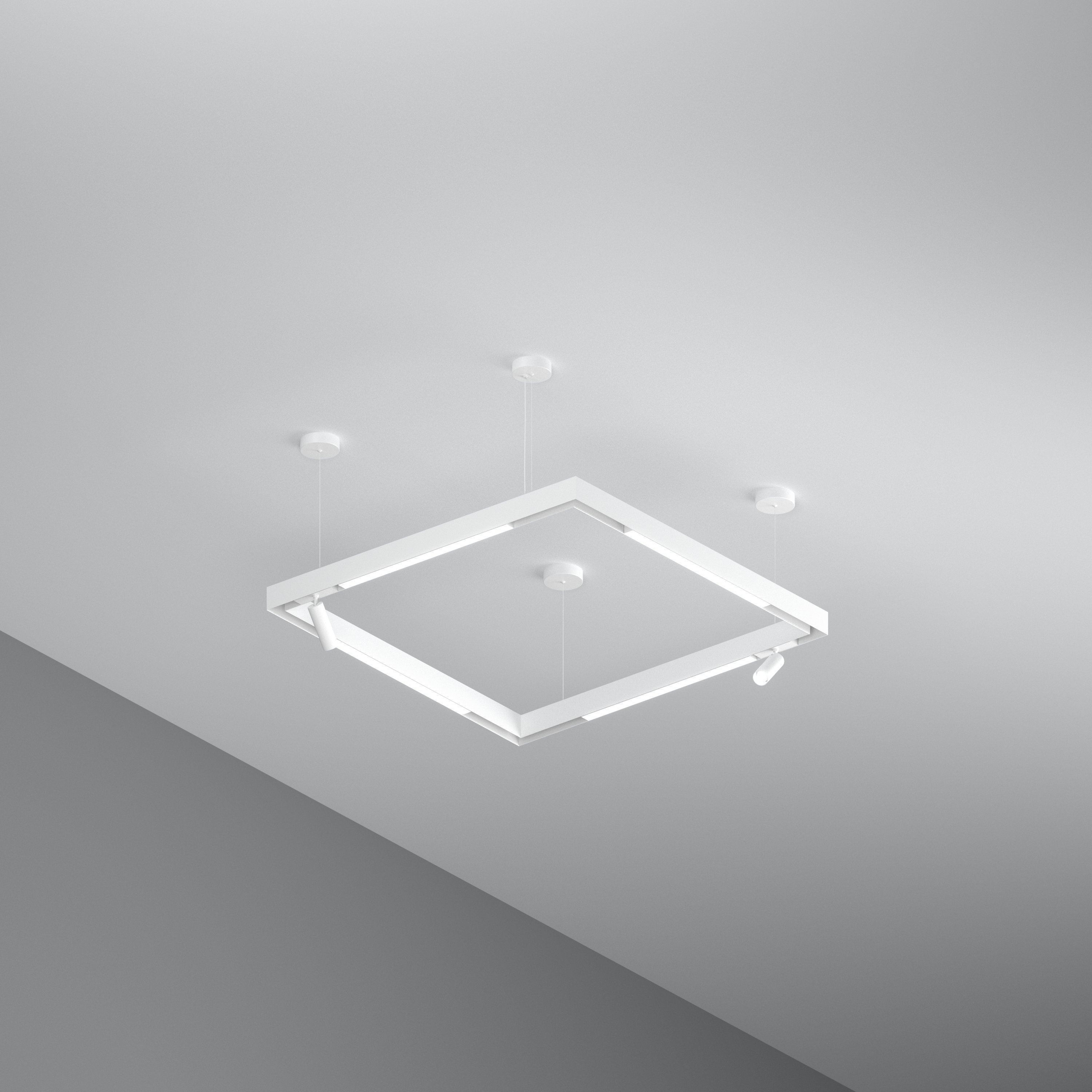 LED Lights Direct LED Pendant Sets 6 - Light Square/Rectangle Square ...