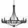 Mattheo 12 - Light Steel Candle Style Dimmable Wagon Wheel Chandelier