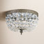 2-Light Flush Mount