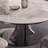 Round light luxury modern simple dining table-673150149
